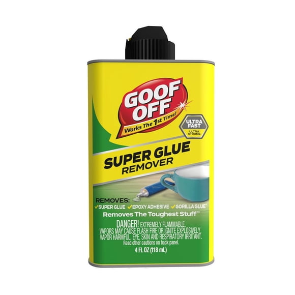 WM Barr & Adhesive Remover FG678 Goof Off; 4-1/2 Ounce Can; Single