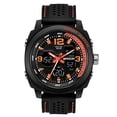 thumbnail image 2 of Sanda Men Sport Watch Dual Display Analog Digital Led Electronic Wrist Watches, 2 of 3
