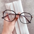 thumbnail image 1 of Gafas de bloqueo de luz azul para hombres y mujeres, alivio de la fatiga visual, gafas de moda para ordenador, TV, teléfonos, montura negra, 1 of 1