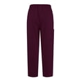 thumbnail image 4 of JULMCOMO Scrubs for Women Set Soft Nurse Esthetician Uniforms Stretchy Jogger Suit Solid Color V Neck Top & Jogger Pant with Multi Pocket Scrubs In Regular and Petite Wine S, 4 of 6