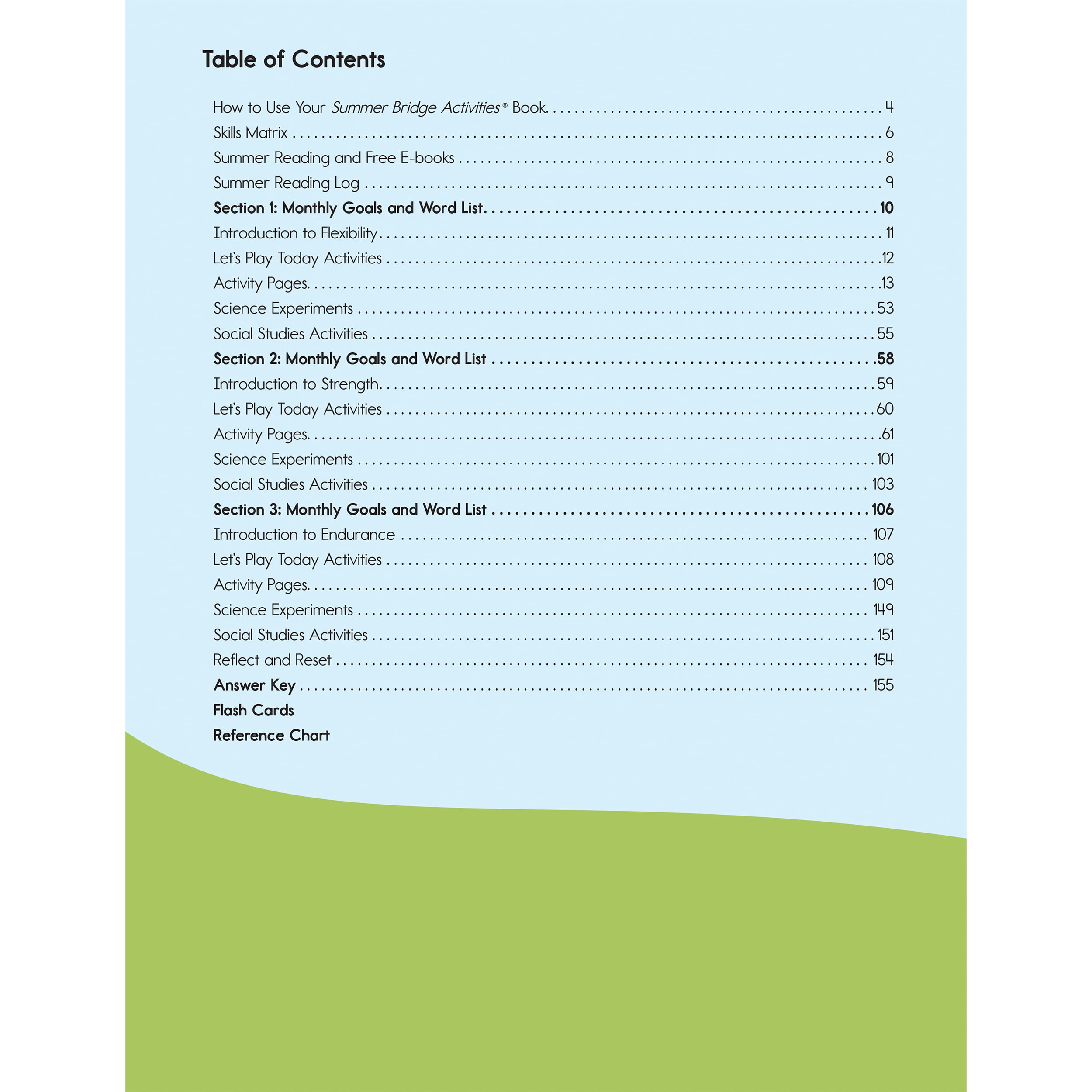 Summer Bridge Activities Workbook (160 pages) Grade 5-6
