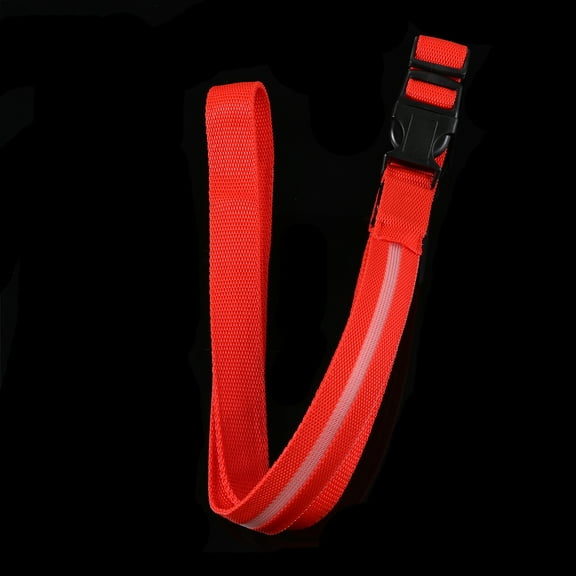WHAMVOX Charging LED Belt Waistband Illuminated Red