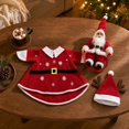 thumbnail image 6 of Christmas Porch Goose Outfits, 23 Inch Santa Set with Attachable Figure And Hat for Christmas Decorations Outdoor Front Porch Lawn And Yard Display, 6 of 7