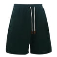 thumbnail image 4 of YANGXINX Men's Casual Shorts Summer Lightweight Drawstring Elastic Waist Joggers with Pockets Breathable Outdoor Athletic Relaxed Fit Clothes, 4 of 9