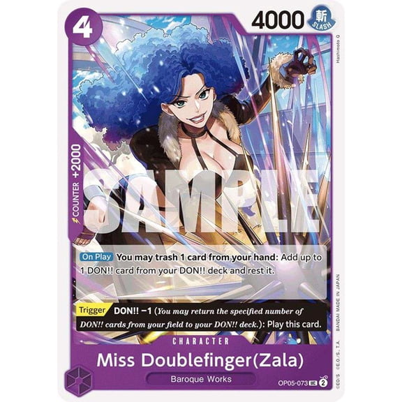 One Piece Premium Booster Uncommon Miss Doublefinger OP05-073 [Reprint]
