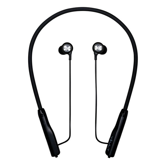 Vault Play Bluetooth Neckband Headphones with Magnetic Earbuds with in-line Mic for Smartphones, Tablets, PC & Laptop
