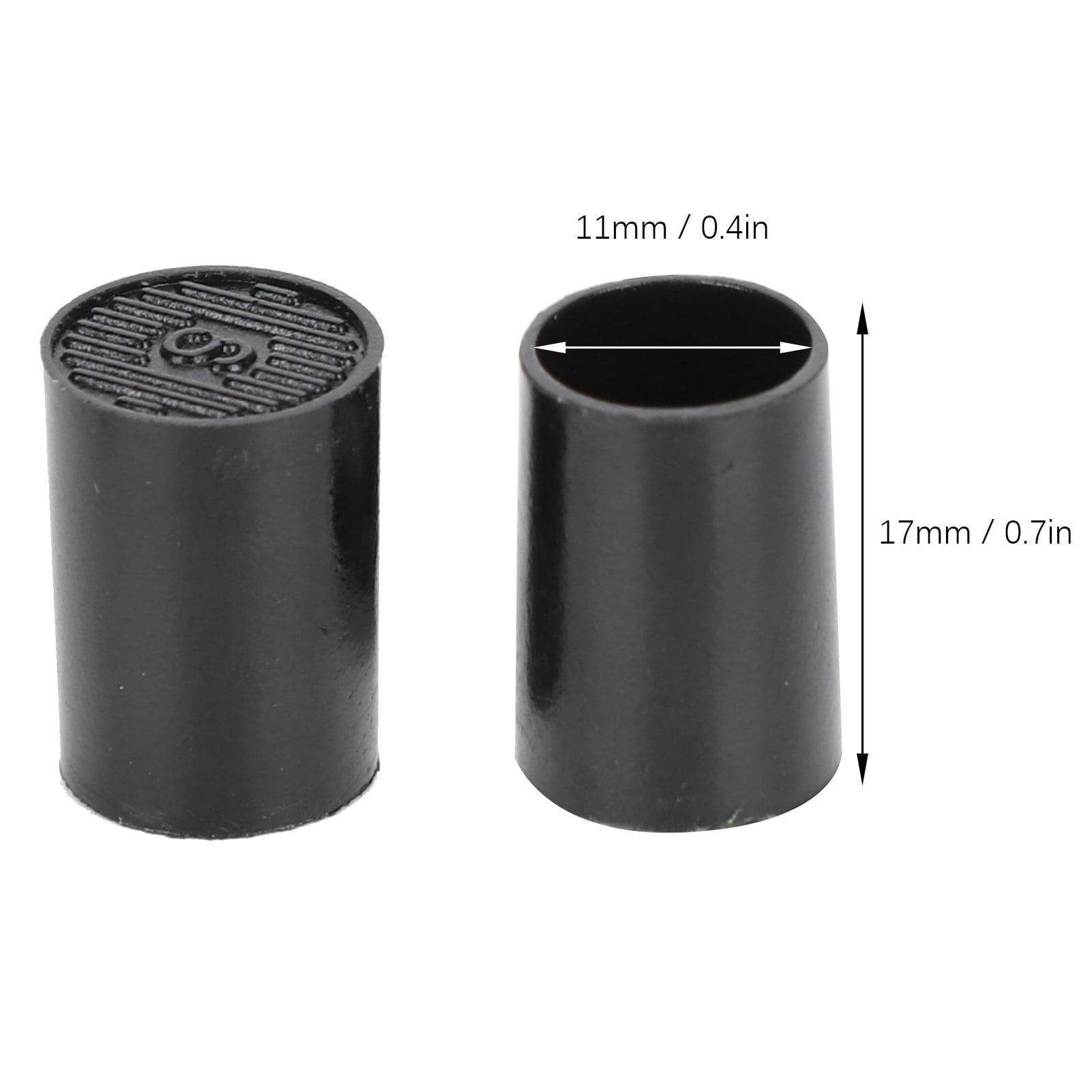 Couvre-talons De Remplacement Pour Talons Hauts | 4 Tailles (9mm à 14mm), Antidérapant, Réducteur De Bruit - Protège Talons Et Sols - 8