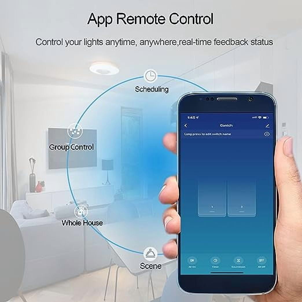 Tuya ZigBee 3.0 Hub/Wired Gateway Smart Home Bridge Compatible with Alexa and Google Home Assistant Work with Tuya Smart/Smart Life App