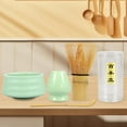 thumbnail image 4 of 4Pcs Matcha Tea Set Matcha Traditional Starter Set with Ceramic Matcha Bowl Bamboo Matcha Whisk Ceramic Matcha Whisk Holder Bamboo Scoop Matcha Whisk Tool Kit for Matcha Tea Making, 4 of 5