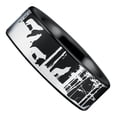 thumbnail image 5 of Tungsten Wolf Pack Ring, 5 of 7