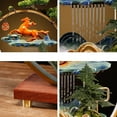 thumbnail image 4 of Tabletop Waterfall Fountain Creative Fortune-attracting Ceramic Circulating Water Flow Decoration Ornaments, 4 of 5