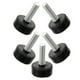 thumbnail image 4 of BRIGHTFUFU 5 patas niveladoras de goma para muebles con tornillos roscados, patas ajustables, almohadillas niveladoras, patas ajustables para muebles., 4 of 8