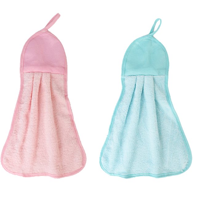 Paño de cocina de color sólido Ficarrico, toalla de mano, paño de cocina muy absorbente