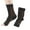 D, variant on FADAACAI Womens Socks Womens Socks Crew Ankle Socks for Women Long Socks for Women Unisex Socks Comfortable Ankle Heel Function Compression Heel Socks B