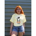 thumbnail image 2 of Every Little Meow Cute Quote Tie Dye Cyclone Women -Image by Shutterstock, Female XX-Large, 2 of 4