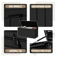 thumbnail image 2 of SONGMY 78 Gallon Outdoor Deck Box Large Resin Storage Box for Patio Furniture Cushions and Garden Tools (Black), 2 of 7