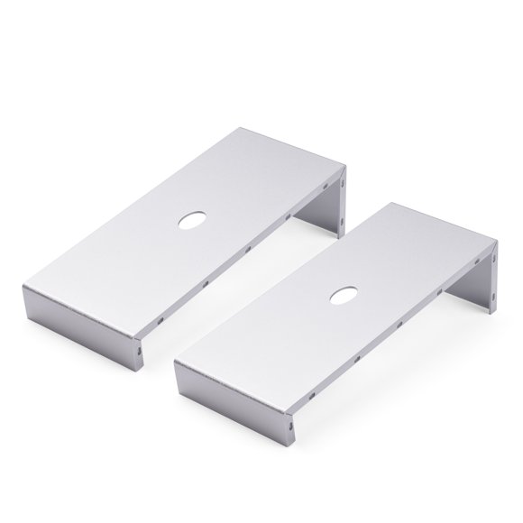 2pcs Splicing Type Guitar Effect Pedal Board Pedalboard Aluminum Alloy Durable with Connecting Screws Nuts