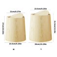 thumbnail image 5 of SDFGTstore Plastic Garbage Can With Odor Proof Lid Retro Wood Grains Pattern for Small Space, 5 of 11