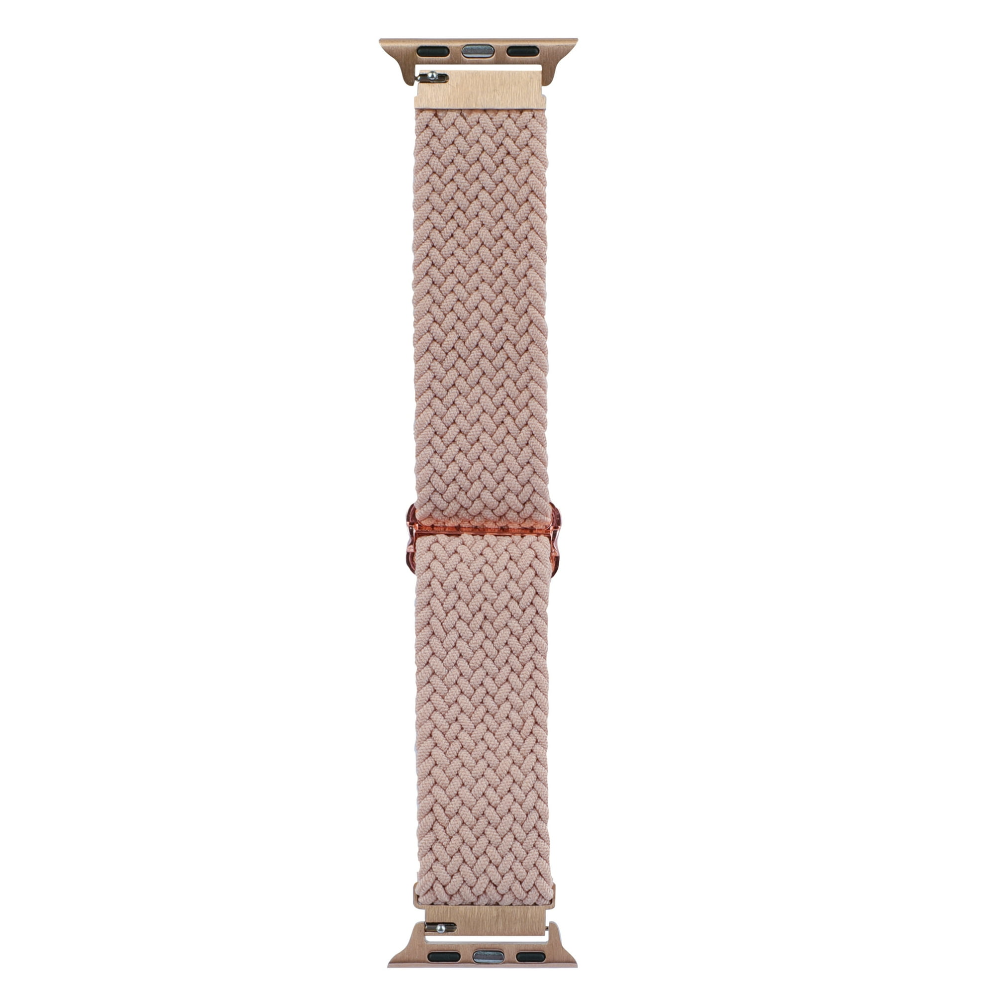 onn Pink Woven Knit Watch Band, Universal Fit for 20mm Watches