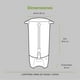thumbnail image 2 of Combo Cafetera Avera Urna acero inoxidable indicador nivel agua 50 tazas, 2 of 8