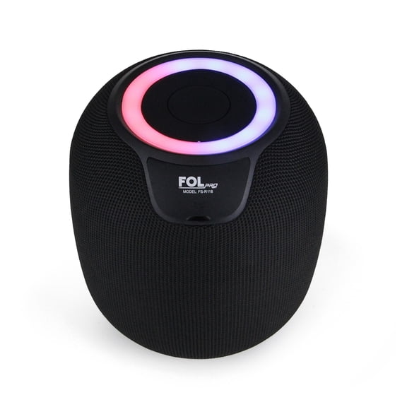 FOL Portable Speaker FS-R118 Rechargeable Wireless TWS Speaker with RGE Lights