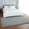 thumbnail image 2 of Lochas Soft Fluffy Rugs Shaggy Plush Area Rug for Bedroom Living Room Home Decor Floor Carpet, 3'x5',Gray, 2 of 6