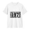 thumbnail image 2 of TJOUL Unisex Adult Jersey Knit Printed T-Shirt for Layering, 2 of 5