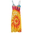 thumbnail image 5 of Colorful Swirls Tie-dye Fine Art Sleeveless Dress Summer Dress Woman 2025, 5 of 7