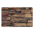 thumbnail image 1 of Tapis de Salle de Bain 20x32 Pouces : Tapis Polyvalent Lavable en Machine, Réversible et Parfait pour Entrée, Cuisine, Chambre - Tapis de Bienvenue Intérieur et Extérieur avec Design de Sol en Couches, 1 of 5