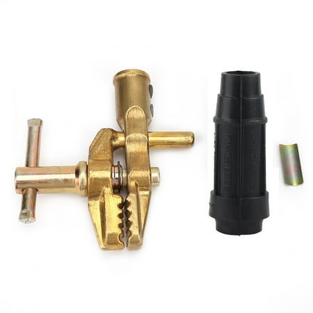 

600A Brass Welding Ground Cable Clip All-Brass Heavy Duty Earth Clip for Welder Tools