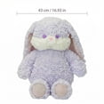 thumbnail image 2 of 16.9in Scented Bunny Stuffed Animal Soft Long Eared Rabbit Plush Doll Aesthetic Room Decoration Animal Figure Cuddly Toy for Birthday Gift Home Ornament, 2 of 5