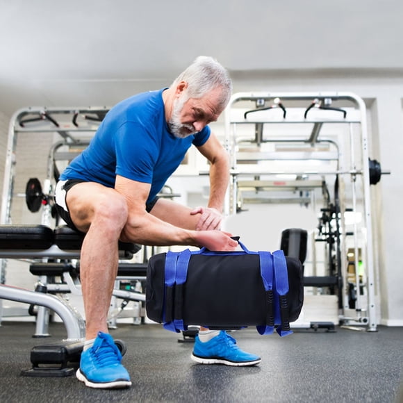 GETAJGHSD Blue Workout Sandbag Durable Power Bag for Muscle Training and Strength Endurance