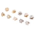thumbnail image 1 of Nail Bead Charms, Bright Nail Rhinestone Durable Fine Workmanship Lightweight 10 Pcs  for DIY, 1 of 8