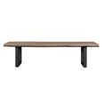 thumbnail image 2 of Coast To Coast Imports 98208 67 x 16 x 18 in. Tundra Dining Bench Smokey Grey Wire Brush - 2 Cartons, 2 of 7