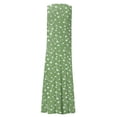 thumbnail image 6 of JULMCOMO Dresses for Women 2024 Casual Scoop Neck Casual Trendy T Shirt Dress Floral Print Oversize Sleeveless Maxi Dress with Pocket Green S, 6 of 6