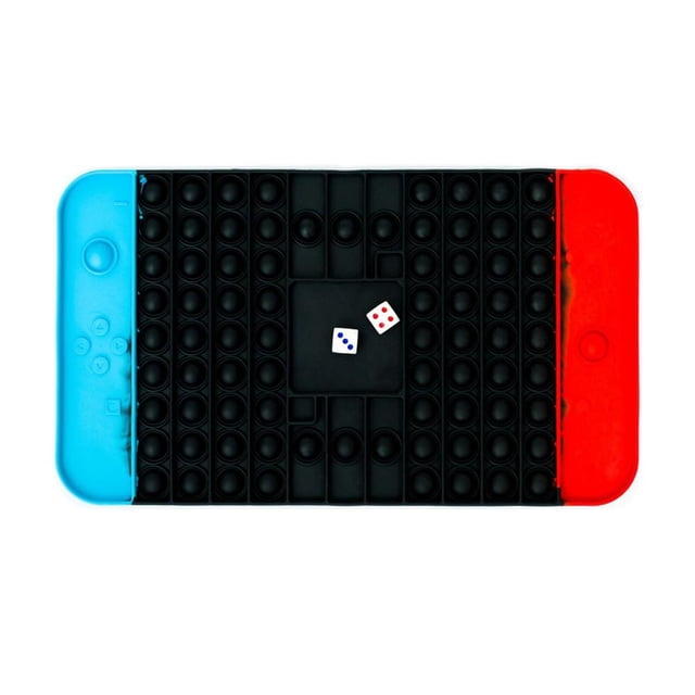 Juguete Sensorial De Burbujas De Empuje, Tablero De Ajedrez De Silicona, Juguete Antiestrés Para La Yema Del Dedo, Juguete De Descompresión, Regalos Para Niños Y Adultos matsuzay FN006953-01