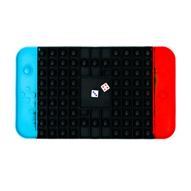 Juguete Sensorial De Burbujas De Empuje, Tablero De Ajedrez De Silicona, Juguete Antiestrés Para La Yema Del Dedo, Juguete De Descompresión, Regalos Para Niños Y Adultos Eigraketly FN006953-01