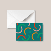 Rileys & Co All Occasion Greeting Cards with Envelopes | 50 Pcs, 5 Colorful Designs 4 in x 6 in