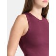 thumbnail image 4 of No Boundaries Fitted Crewneck Tank Top, Women’s, 4 of 5