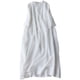 thumbnail image 2 of Puntoco Vestido Retro De Algodón Y Lino Con Cuello Redondo De Doble Capa Con Cordones En La Cintura, Vestido De Vacaciones De Viaje, Vestido De Manga Corta Con Cuello Redondo, Blanco L, 2 of 6