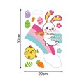 thumbnail image 5 of Window Cling Decor Bunny Easter Window Clings Stickers for Window Pane, 5 of 7