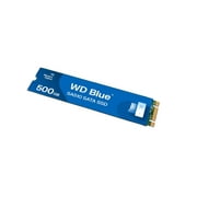 Western Digital 500GB WD Blue SA510 SATA SSD, Internal M.2 2280 Solid State Drive - WDS500G3B0B-00AXS0