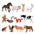 thumbnail image 1 of Juguete educativo Hugo 12x animales realistas Modelo figuras de la selva y zoológico Estilo A, 1 of 8