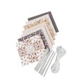 thumbnail image 4 of Xingzhi Dust Filter Mouth Mask DIY Set Mask Fabric Nose Bridge Strip Ear Ropes Assorted Kit Dust Respirator Crafting, 4 of 9