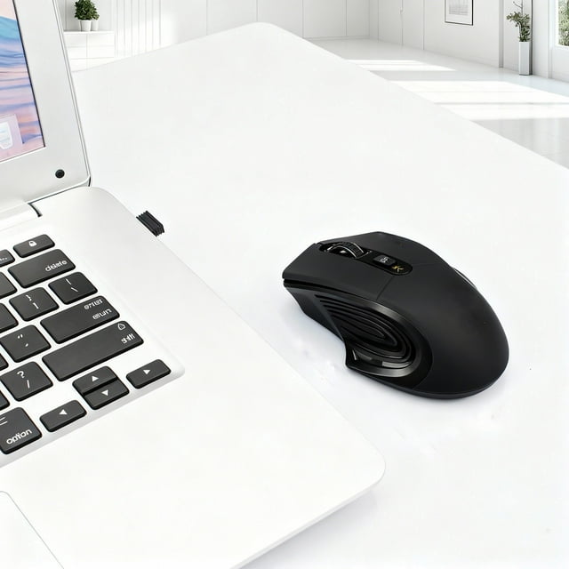 Klonfd Ergonomic Wireless Design Silent Operation Suitable For Laptops