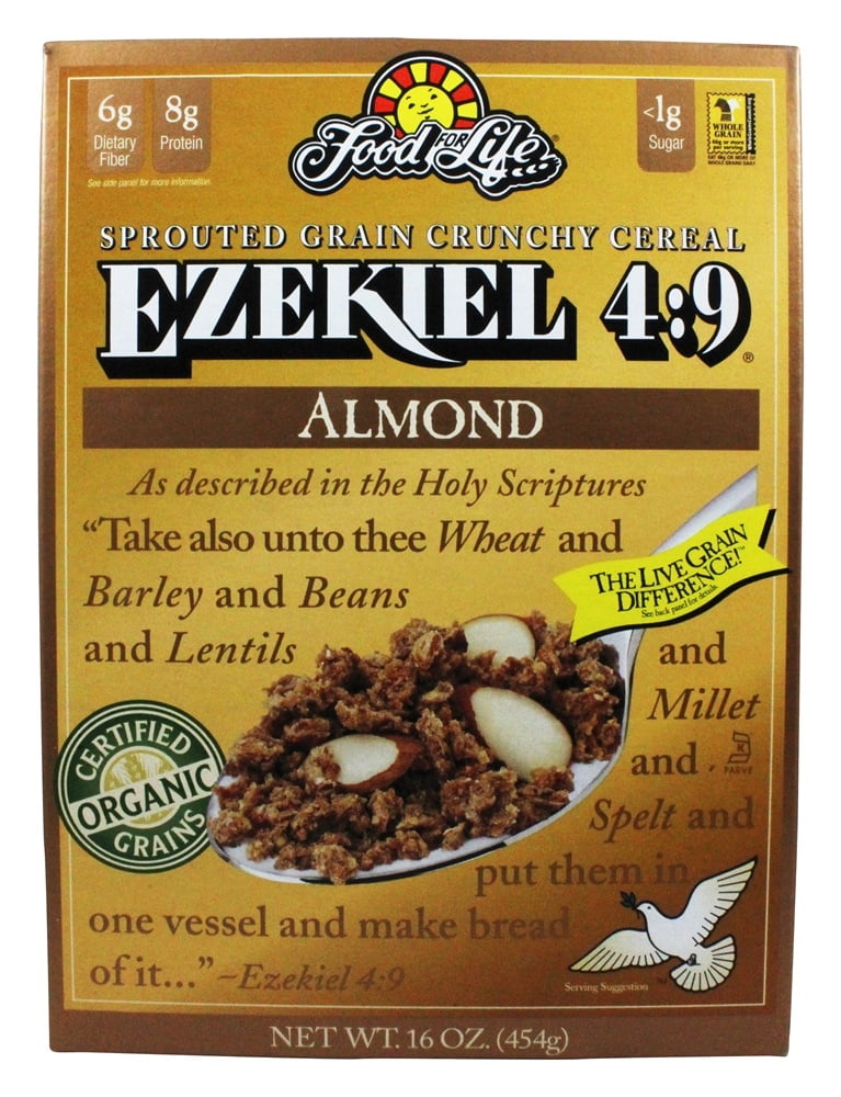 Food For Life Ezekiel 49 Sprouted Whole Grain Cereal Almond Walmart