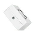 thumbnail image 2 of Baohd Home Office Hotel Lockable Mini Money Cash Case Bedroom Bracelet Coin Tray Thick Safe Box with Lock Security Container White, 2 of 6