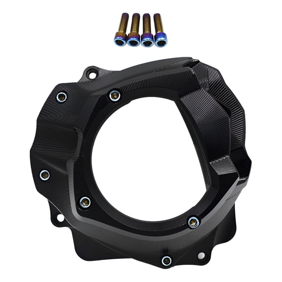 Applicable to Motorcycle Air Intake Cover, Black Cap