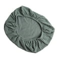 thumbnail image 3 of Modernize Your Workspace with T Shaped Jacquard Fabric Office Chair Cover, 3 of 11
