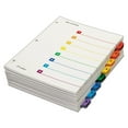 thumbnail image 3 of Cardinal QuickStep OneStep Bulk Index System, Title: 1-8, Letter, Multicolor, 24 Sets/Box, 3 of 3